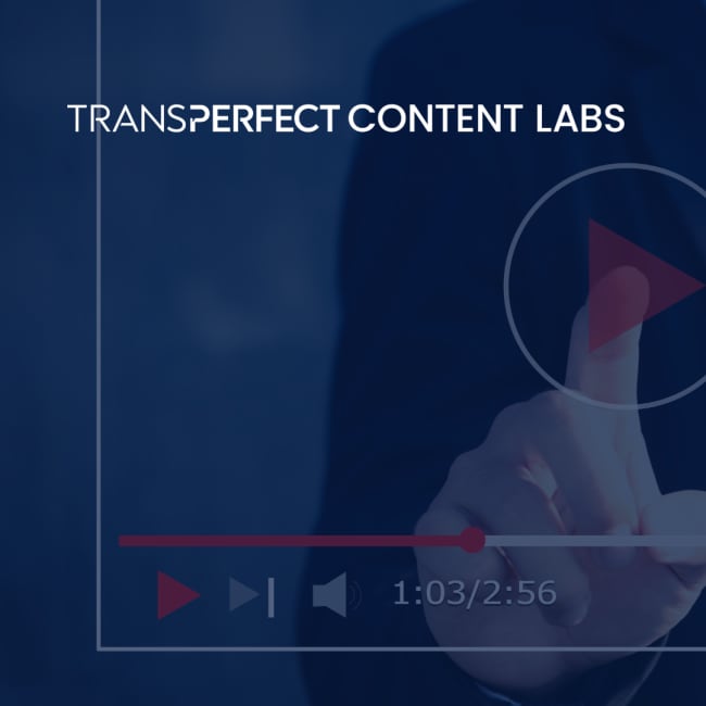 A person pushing play button on a video on a touch screen.